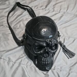 Black Skull Purse